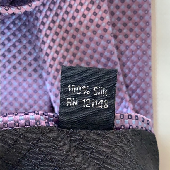 Purple 100% Silk G.H. Bass & Co. Tie - Picture 4 of 4